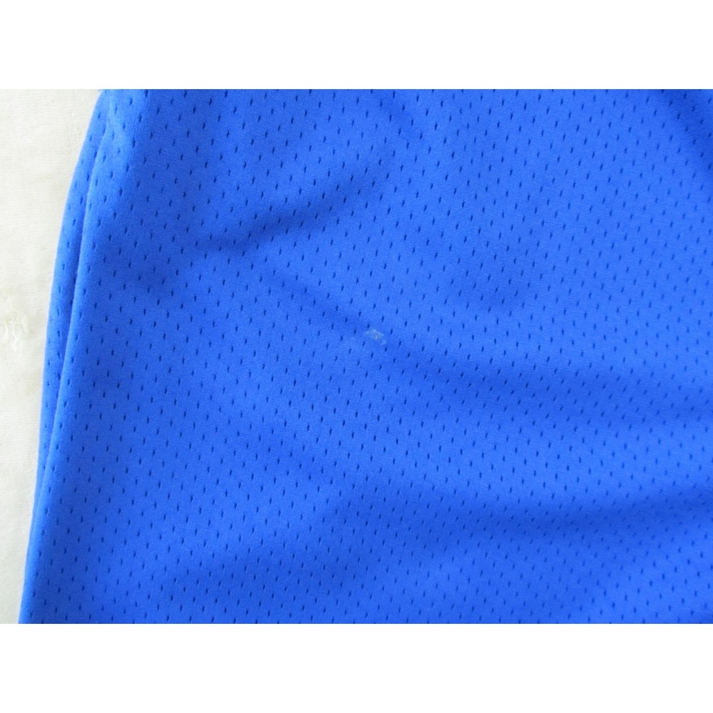CSG Mens 4XL Mesh Basketball Shorts Royal Blue Striped Trim Athletic Big & Tall - Picture 6 of 8